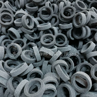 厂家定制批发防震海绵圈圆形高密度海绵垫圈自粘模切制品密封圈