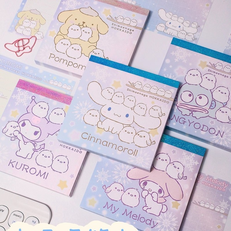 かわいいシンプルなライトカラーのノートブック学生試験の要点厚みのある100枚のオフィス文具冷蔵庫ステッカーストリップ|undefined