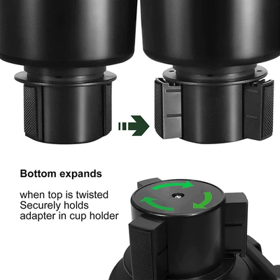 Car cup holder/beverage holder Cup Holder Two-In-One Multi-Function Car