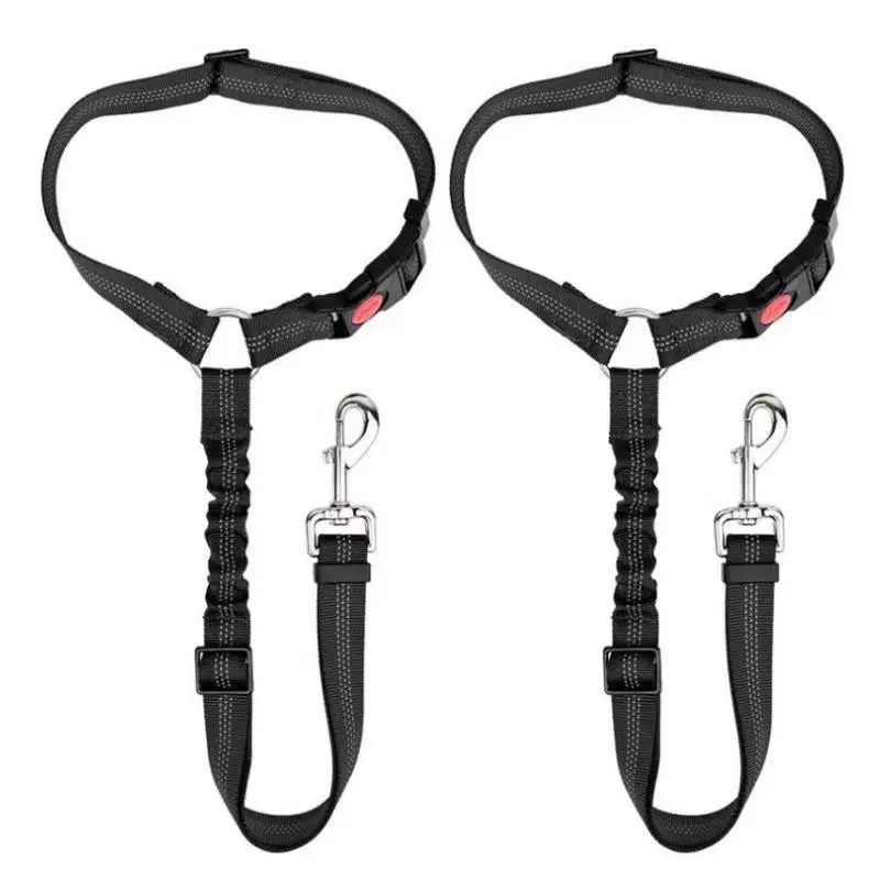 Pet поставляет автомобиль ремень безопасности тяги Веревка Кольцо Собака веревка выдвижной эластичный светоотражающий завод по индивидуальному заказу по запросу