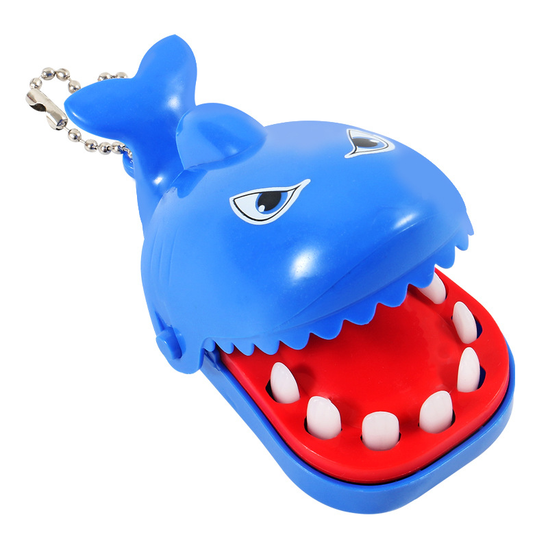 Mini mordedura de dedos juguetes de perros mordedura de manos niños interacción de padres e hijos parodia de dientes descompresión y descompresión artefactos mágicos