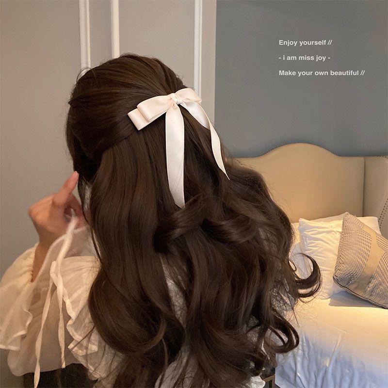 Princess Bow Knot Cloth Hair Clip display picture 1