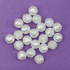 Retro beads from pearl heart-shaped, accessory, flowered