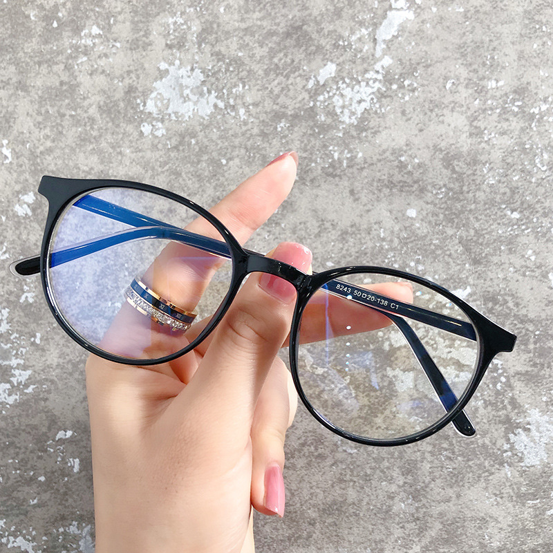 Fashion ferrule mirror leg 8243 art retro fashion glasses anti-blue light flat mirror can be equipped with myopia 2022 New