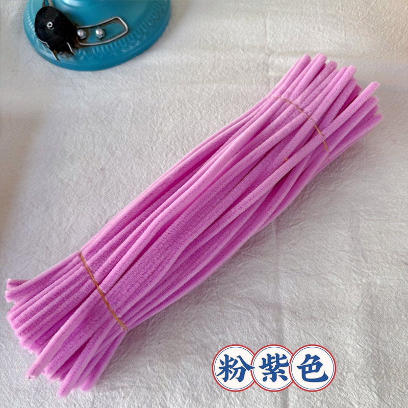 【厂家直销】安绕加密扭扭棒96色特密毛条毛根仿真花束diy材料包|undefined