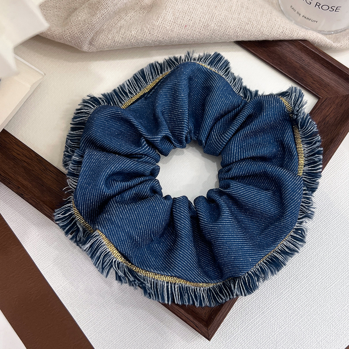 All Seasons Season Vacation Classic Style Women's Solid Color Cloth Hair Tie