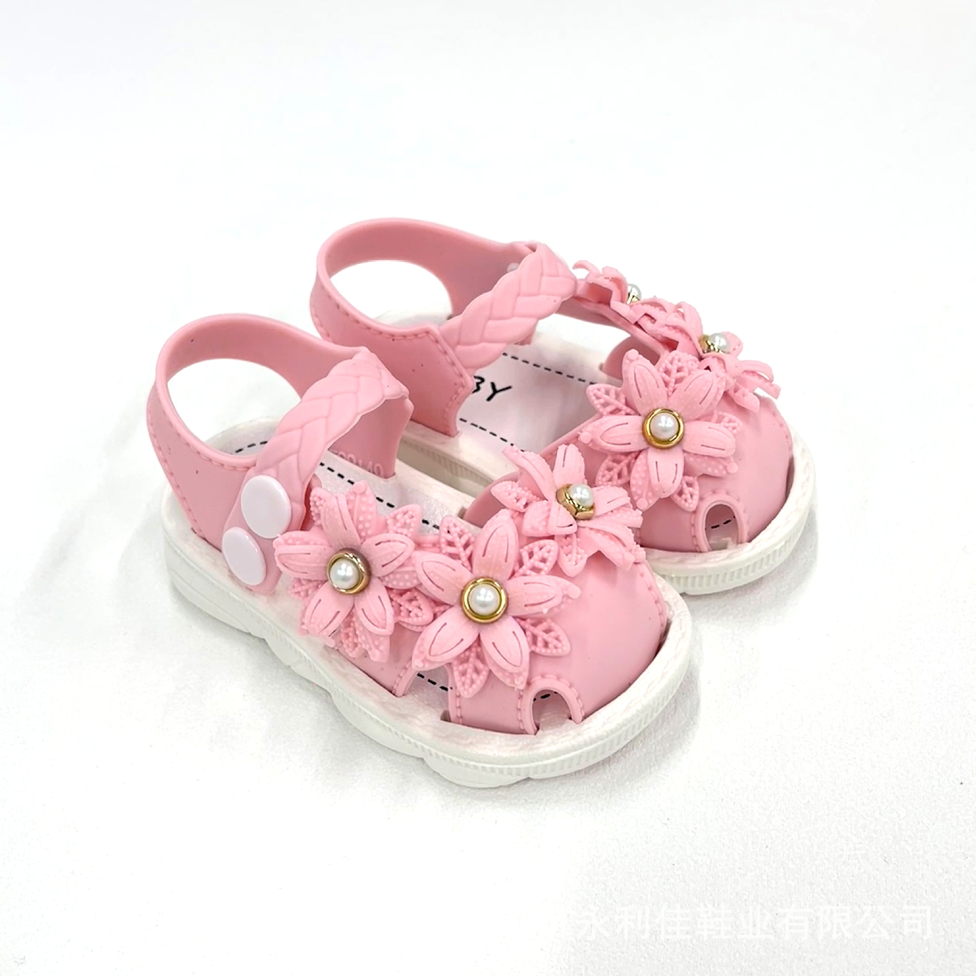 Niñas sandalias de verano princesa viento bebé bebé Baotou fábrica de zapatos para niños pequeños comercio electrónico al por mayor comercio exterior