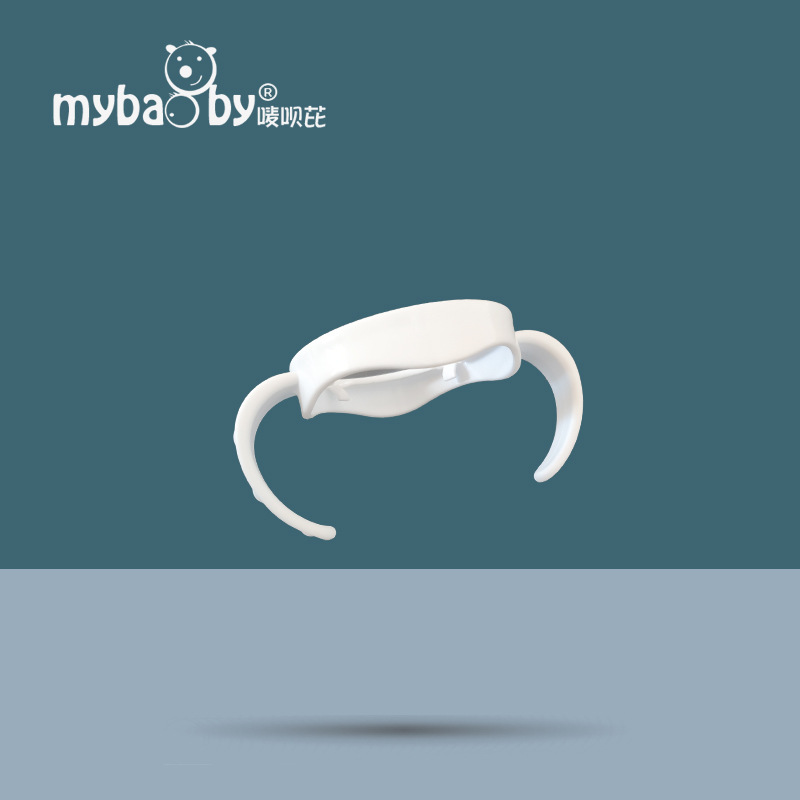 Nuevo estilo adecuado para Xin anyi natural serie nativa boca ancha botella de alimentación de vidrio mango PP manija de la botella de alimentación