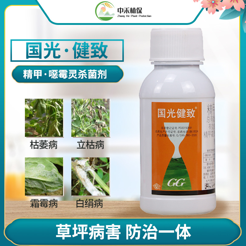 国光健致精甲霜恶霉灵花卉苗木草坪腐霉枯萎霜霉立枯猝倒病根腐灵