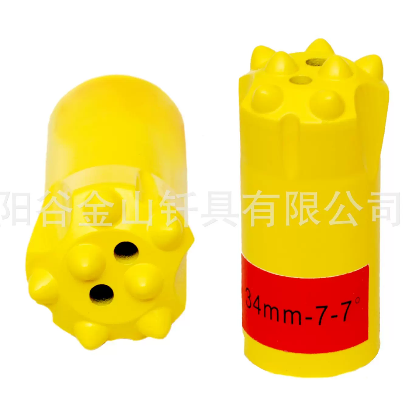 矿山开采38球齿钻头冷压硬质合金梅花钻头隧道钎头