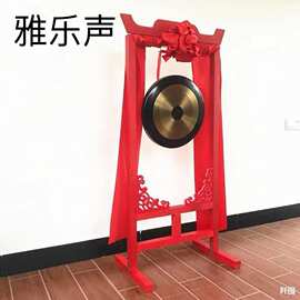 雅乐声防汛铜锣50厘米开业庆典60cm喜庆大黑边铜锣