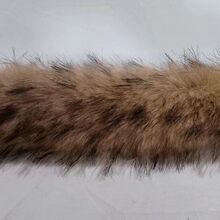 可拆卸 时尚貉子毛 假毛领子 毛领   羽绒服领子 服装批发辅料