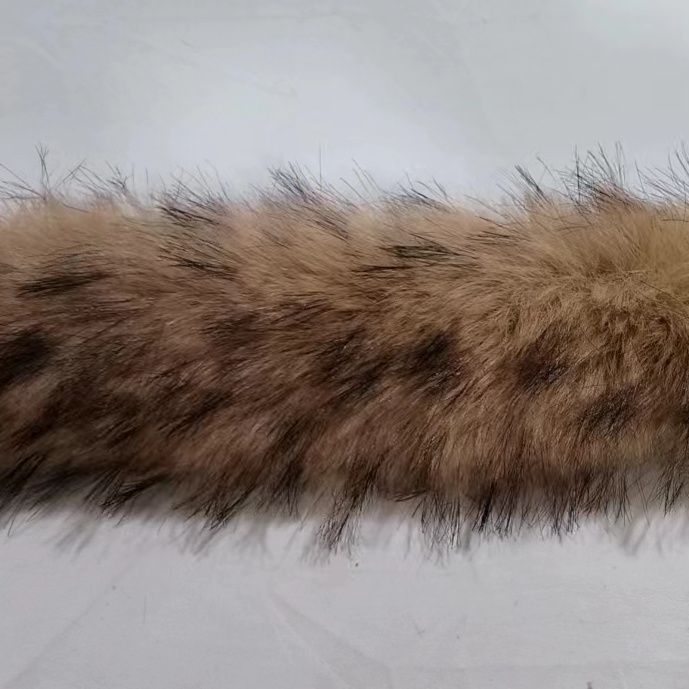 可拆卸 时尚貉子毛 假毛领子 毛领   羽绒服领子 服装批发辅料