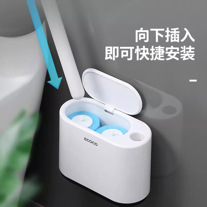一次性马桶刷家用刷壁挂挂墙式可抛神器无死角清洁卫生间厕所刷子|undefined