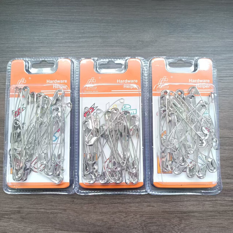 Suction card boutique old-fashioned safety pin fixed clothes pin large 4 paper clip two dollar store supply wholesale