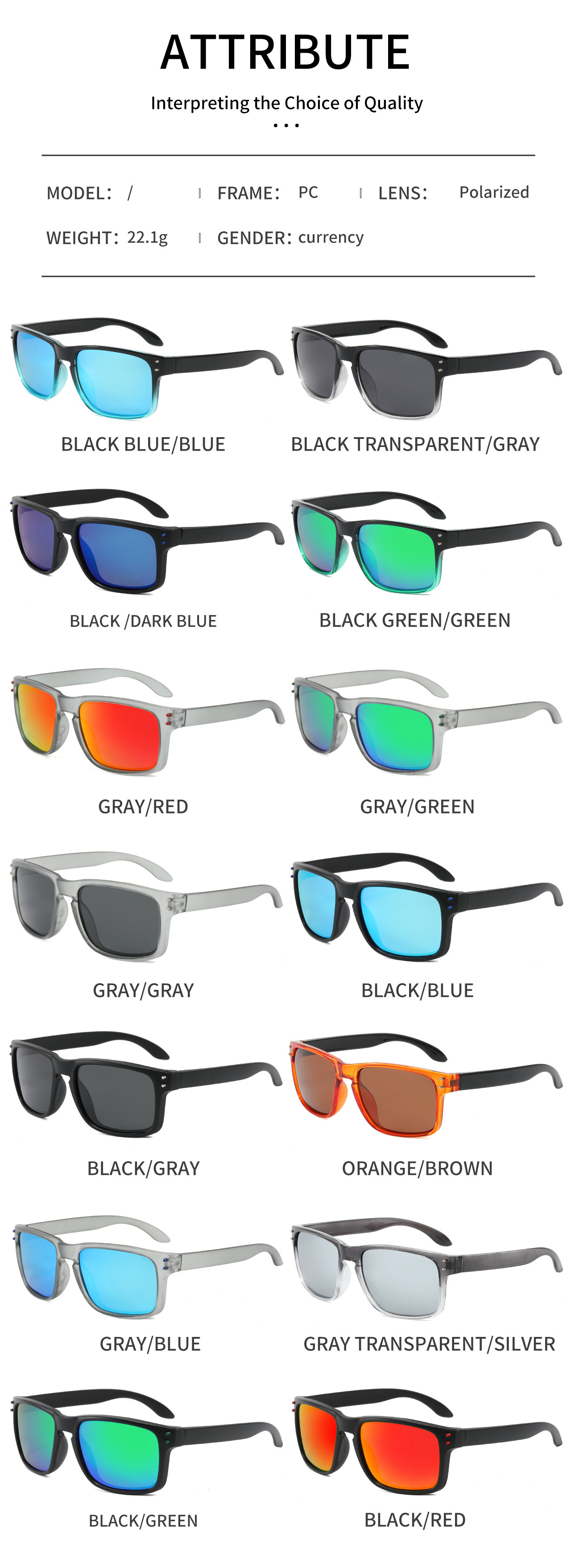 New Cross-border Men's Windproof Sunglasses, Polarized Sunglasses For Running And Cycling, Women's Sports Sunglasses, Stylish Sunglasses For Driving_desvips.com