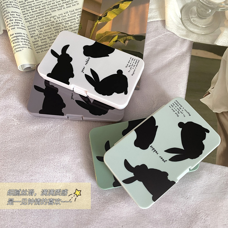 Contact lens case for women, multi-pack with multiple high-quality portable cute minimalist storage companion for eyes and colored lenses