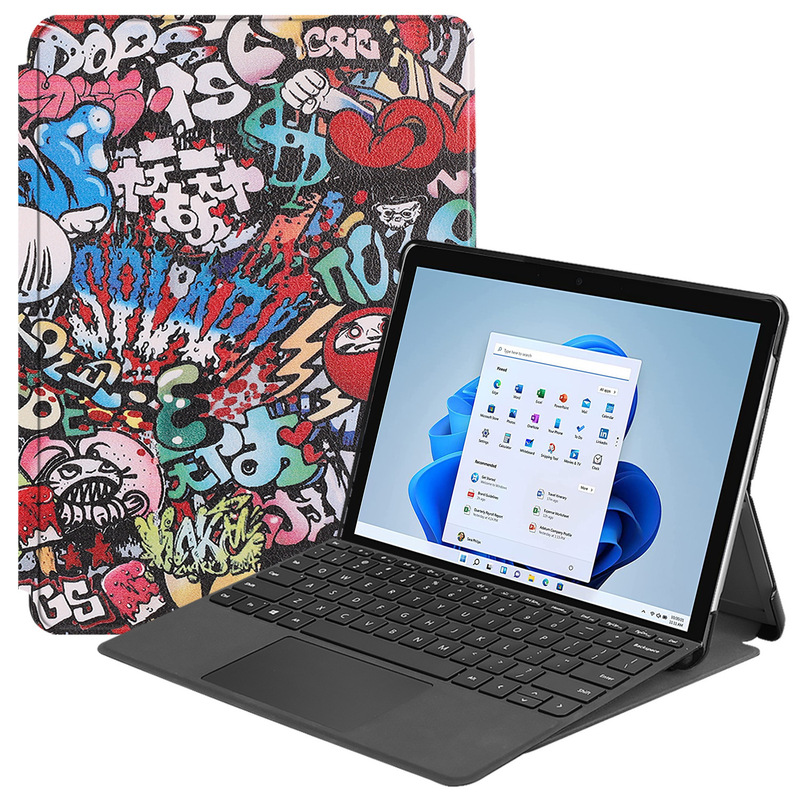 For Microsoft surface pro 8 Voltage Front Support 2-in -1 Flat Panel All-Covering Soft Case Light Protective Cover