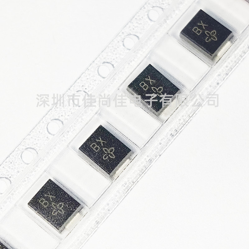 SMBJ22CA 丝印BX 22V SMB DO-214AA 双向贴片TVS瞬变二极管