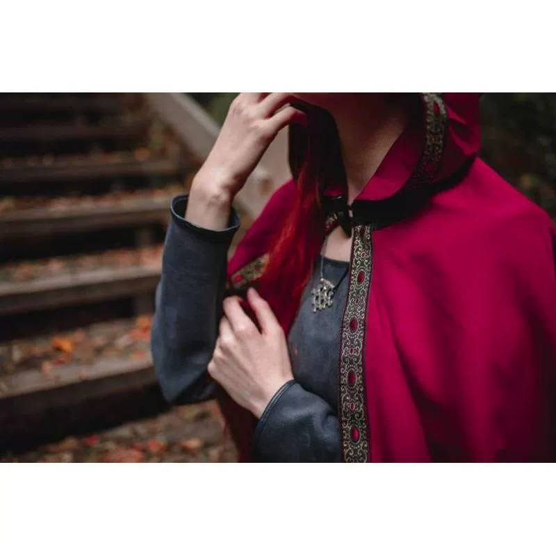 2020 Многоцветный ретро кружево средневековая королева плащ кино театр съемки плащ плащ пальто