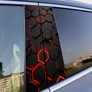 Эксклюзивные трансграничные автомобильные наклейки TEMU Amazon, состоящие из двух штук, подходят для всех моделей автомобилей.