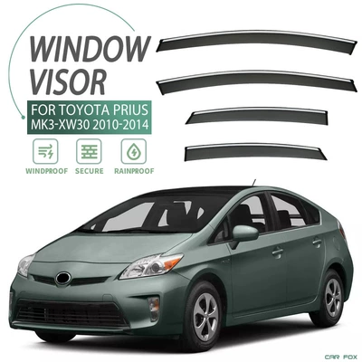 Rain shield – Toyota PRIUS Rain and Sunny - standard-packing-without-logo-prius-mk3-xw30-2010-2014-with-bright-strip-lb-rain-shield