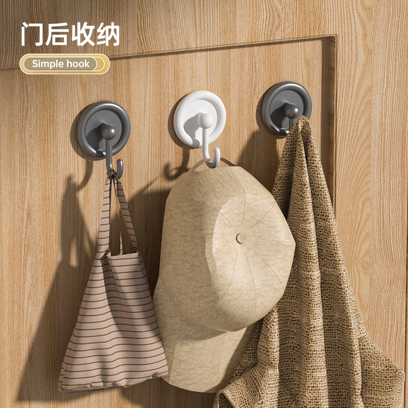 ホテル、バスルーム、トイレ、キッチン用の新しいフック、パンチフリー、家庭用収納用のパンチフリーフックを越境で提供|undefined