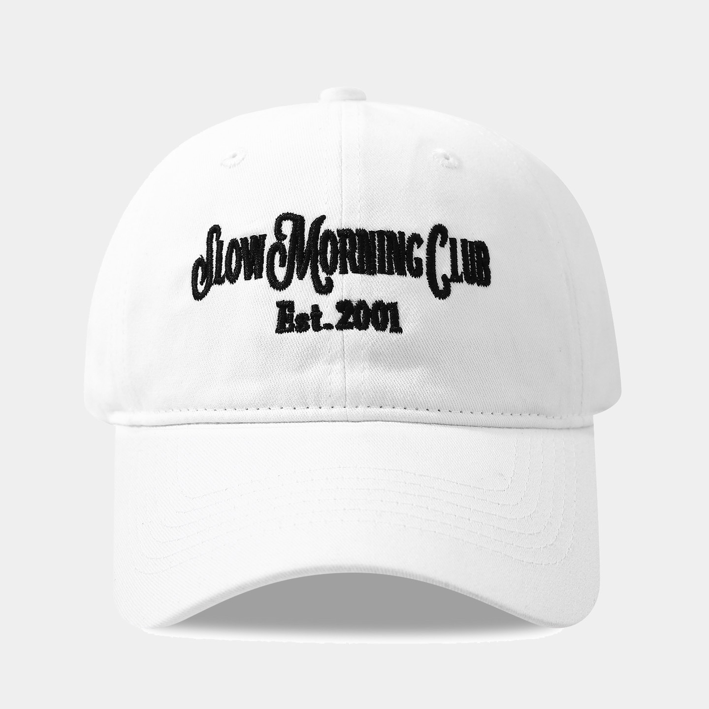 Amazon nuevo algodón blando sombrero de béisbol letras bordadas para mostrar la cara pareja europea y americana casuales versátiles sombrero de boca de pato