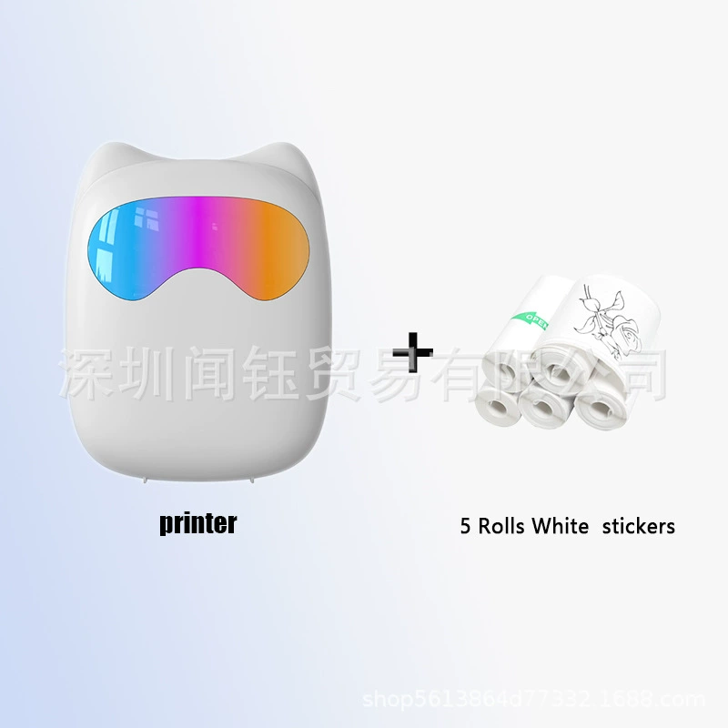 Ручной маленький принтер, фото для учеников начальных классов, (граница), bluetooth