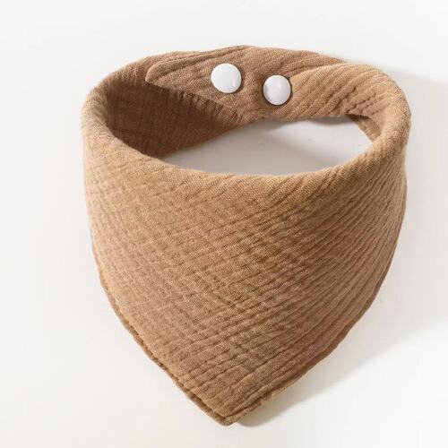 Cross-border maternal and child products newborn pure cotton bib baby ball ball triangle scarf baby false collar bib meal pocket 
