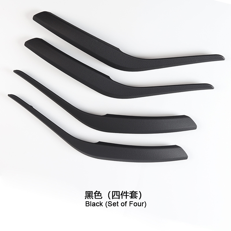 BMW X1 | BMW Armrest, handle, handle - black-x1-4-piece-set