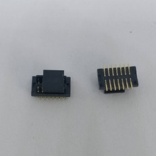 0.5MM 板对板双槽16P公座镀金合高H=2.0MM