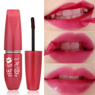 Foreign trade cross-border tear lip gloss four-color clear and transparent dyeing lip leaving background color lasting not fading OEM OEM OEM OEM OEM OEM custom processing