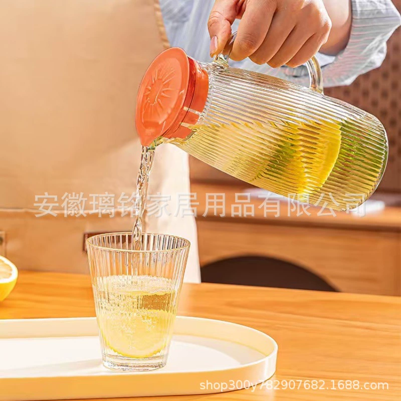 Summer teapot, fruit tea, set, Birthday gift
