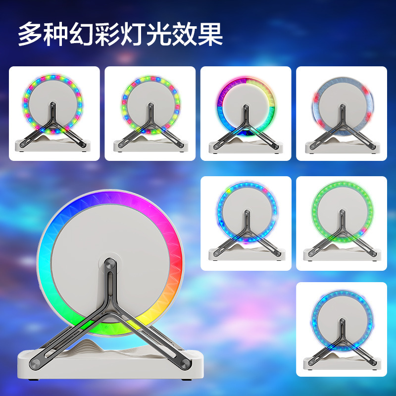 跨境爆款银河圆梦摩天轮星空灯投影灯氛围灯夜灯可调焦可更换|undefined
