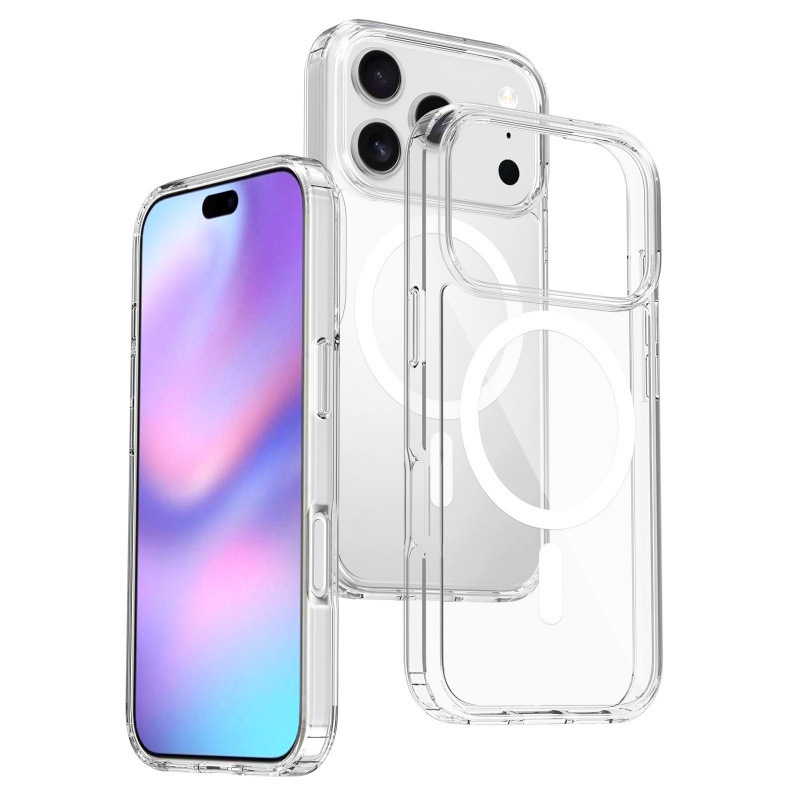 工厂适用iphone17手机壳磁吸磨砂肤感二合一e苹果16promax保护套|undefined