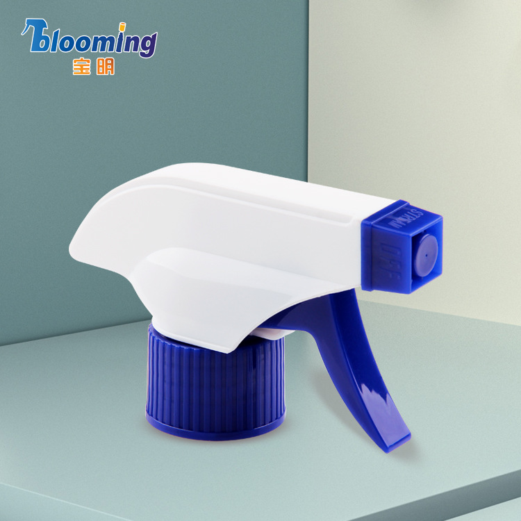 厂家直供塑料方枪喷雾器喷头28/410泡沫手扣式方枪方枪喷雾瓶精华