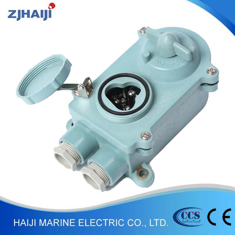 船用开关带插座 船用日标防水开关带插座KZ-S2MR（792808）