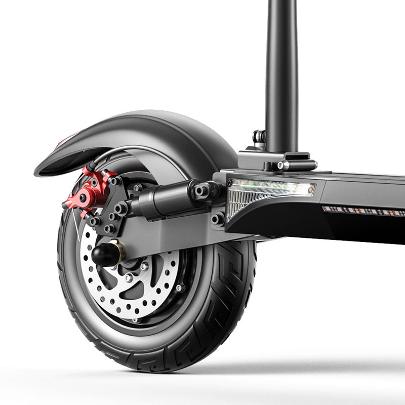 Adult Electric Scooter Foldable Electric Scooter Aluminum Alloy Mobility Aid with Seat Lithium Battery Long Battery Life