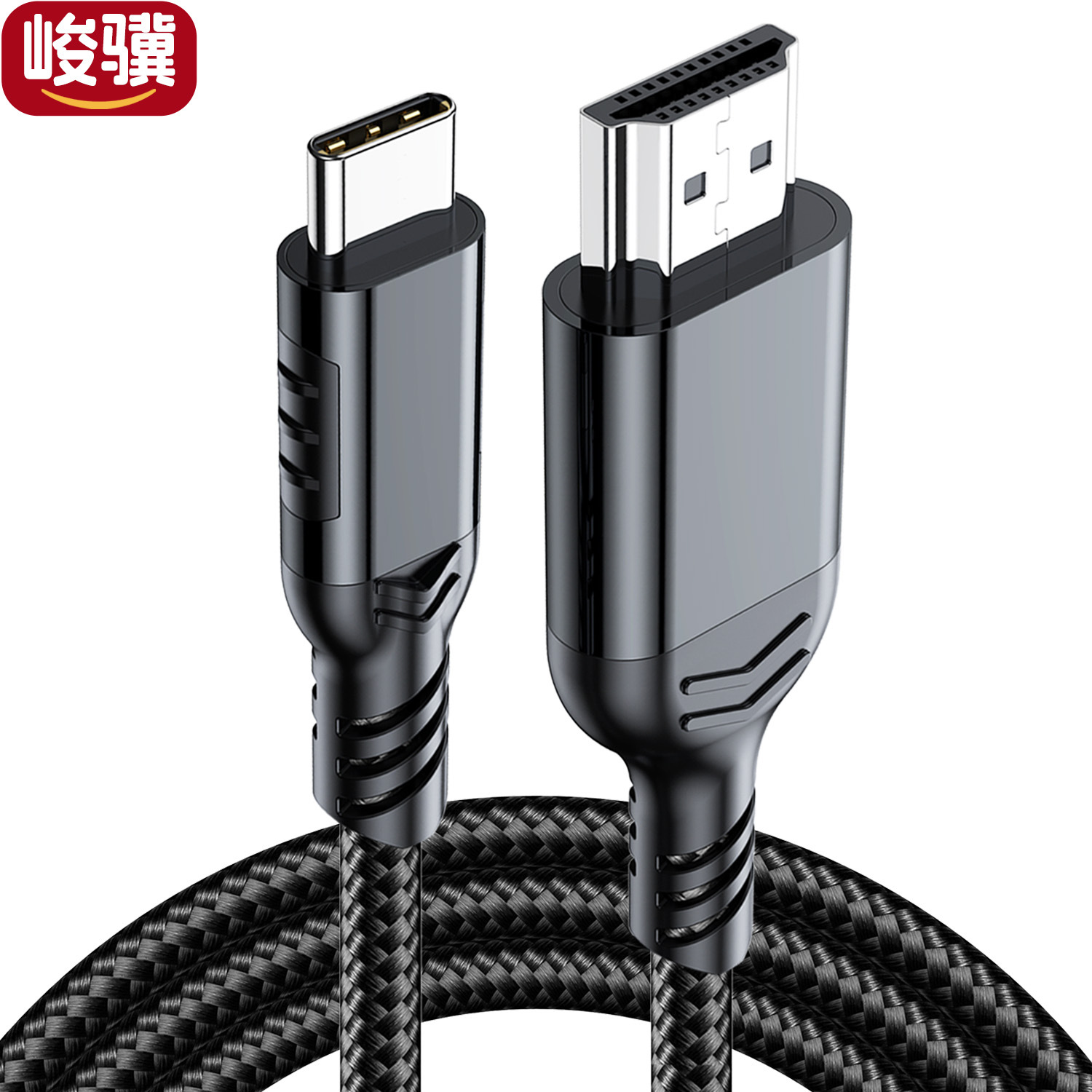 Cable tipo c a HDMI para computadora portátil monitor externo cable de pantalla de proyección de alta definición 4K con cable de pantalla carcasa de aluminio image 13