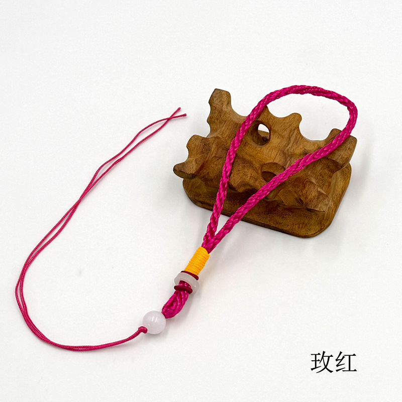 玉环绳头-玫红