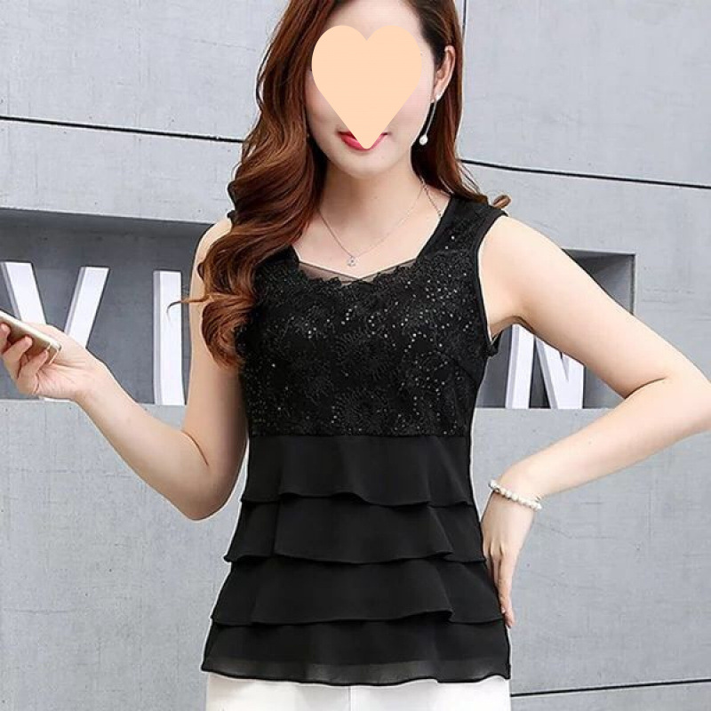 블랙(스팽글 스타일)