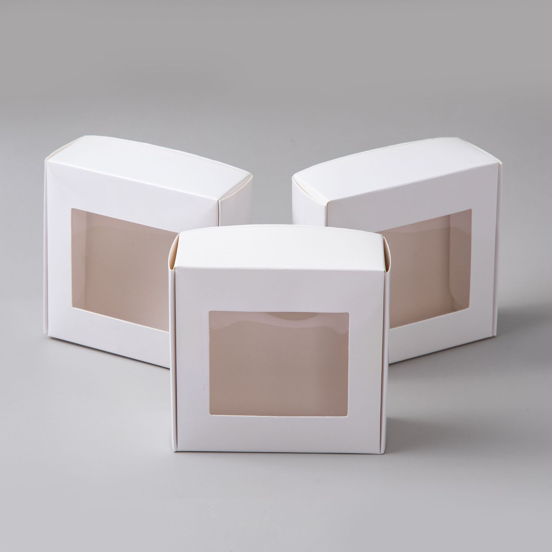 白卡空白开窗飞机盒制作小纸盒瓦楞飞机盒彩印牛皮纸开窗飞机盒