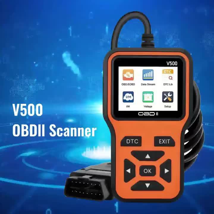 V500 Car Fault Detector Obd Engine Fault Light Clearing Code Reader Obd2 Dedicated for Fuel-Powered Vehicles