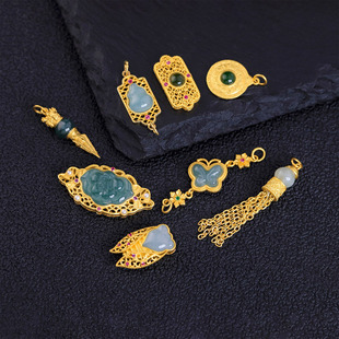 ��Ȼ����ǶS925�y��24K��Ōm���Ե���diy�����OӋ����С���