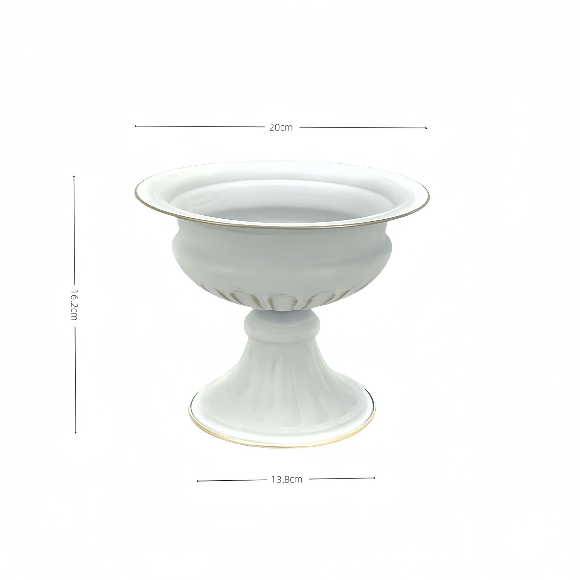 Estilo de oro blanco, tamaño 3