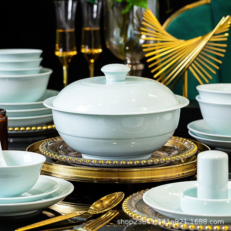 Set, ceramic tableware, 2024 years, high-quality style