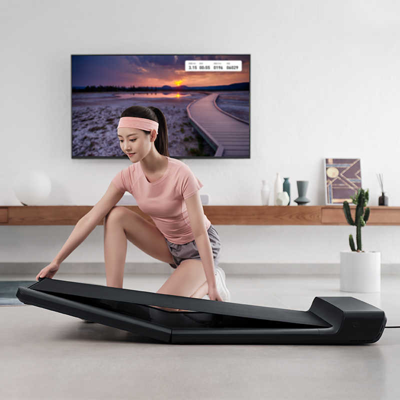 Cinta de correr Kim Smith, pequeña máquina de caminar para interiores plegable, equipo de fitness, pérdida de peso, hogar, nuevo A1pro