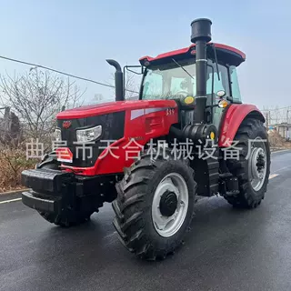 四驱六缸东方红2004轮式农用拖拉机去补提车  耕犁旋收多功能