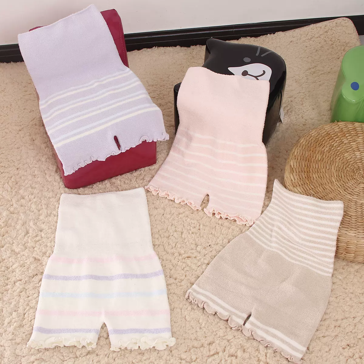 秋冬款保暖家居裤高腰弹力打底春秋成人裤短裤生理期保暖裤保暖